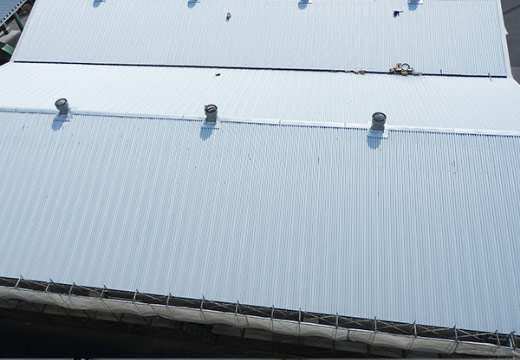 事務所屋根(折板)